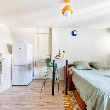公寓 Le Sauge - Cocon Cosy - Ventilateur - Wi-fi 昂热